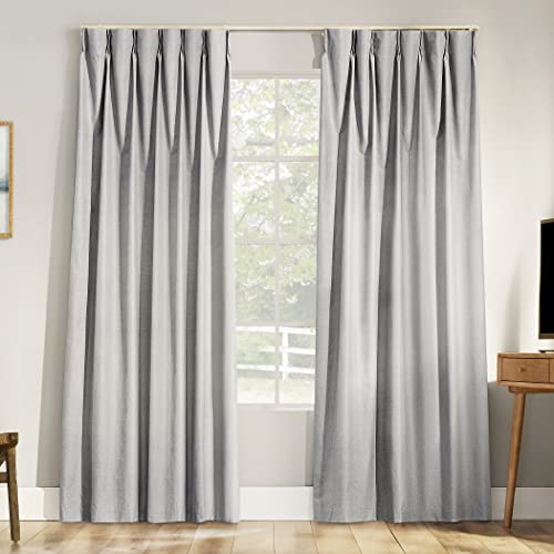 Sun Zero コロンビア(Columbia) 1級遮光 遮光カーテン グレー 防音 断熱 騒音対策 無地 洗える おしゃれ 100×178cm 2パック 寝室リビング用 アメリカ ニューヨーク発カーテン【日本正規輸入品】 COLMBIA-JP